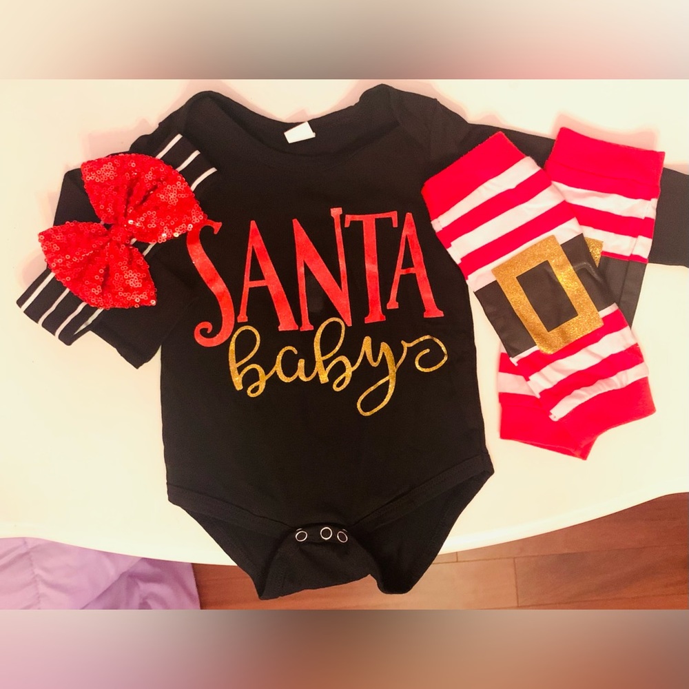 Santa Baby onesie
